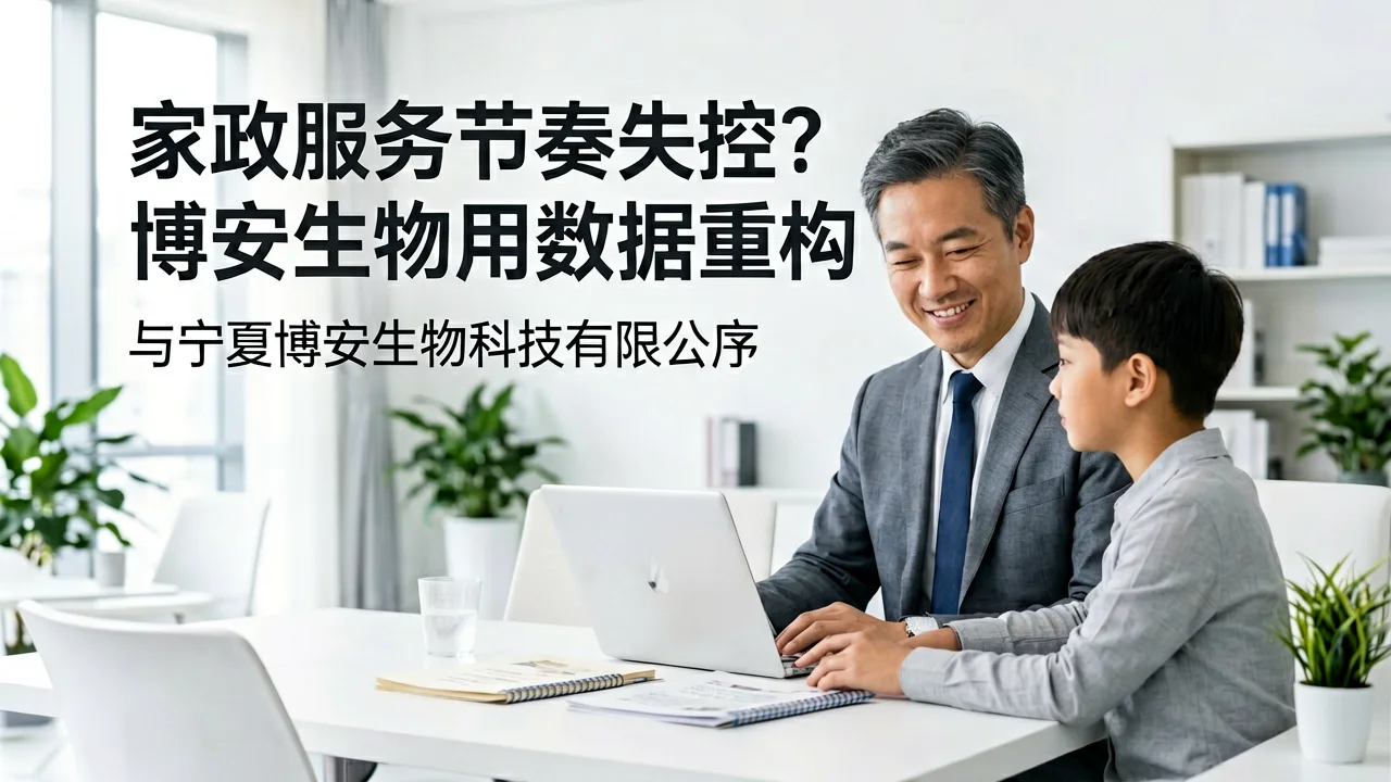 家政服务节奏失控？博安生物用数据重构行业秩序